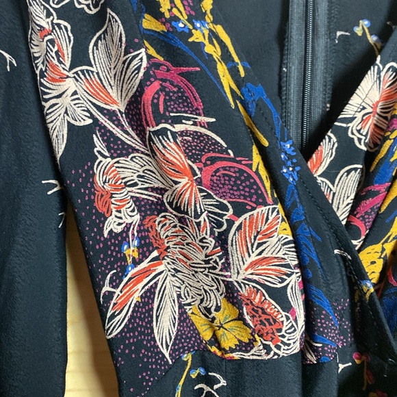 Anthropologie Feather Nara floral jumpsuit size 2 - Picture 7 of 11